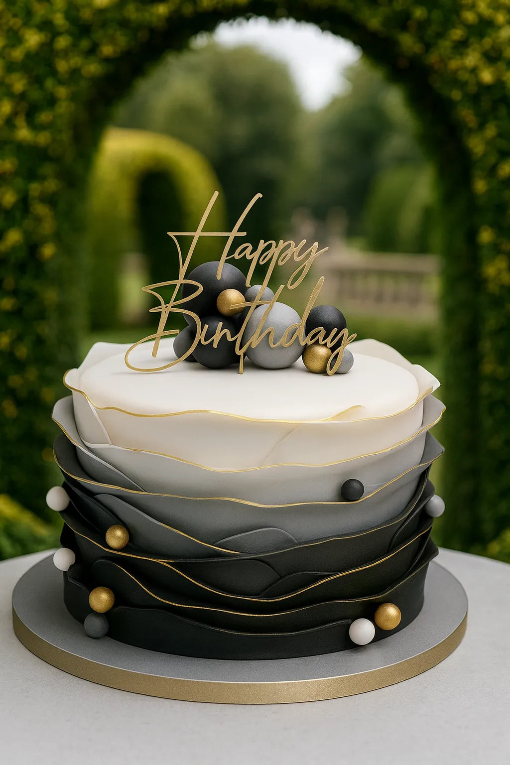 Love Reflect Birthday Cake