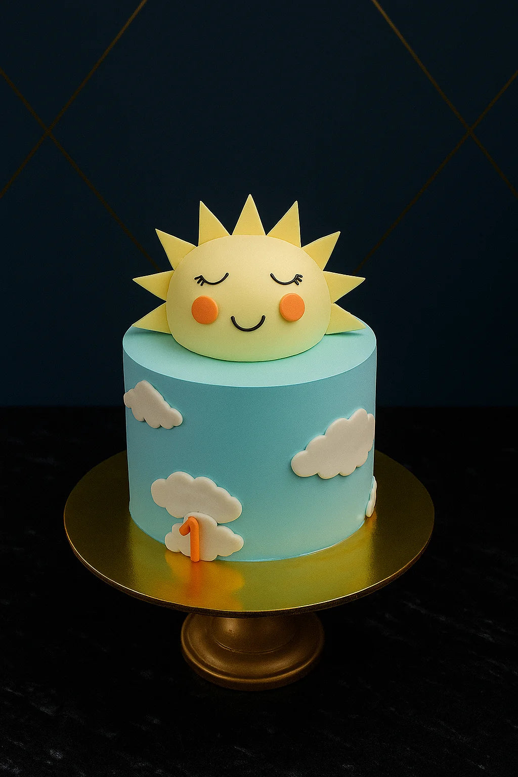 Loving Heart Birthday Cake