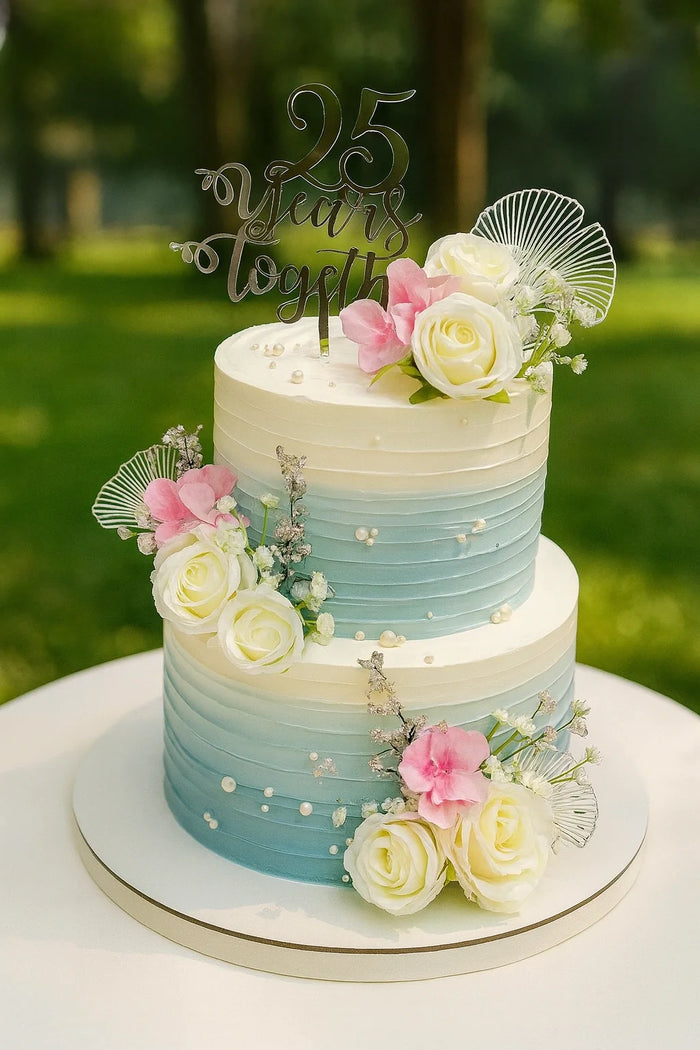 Luxe Boho Wedding Cake