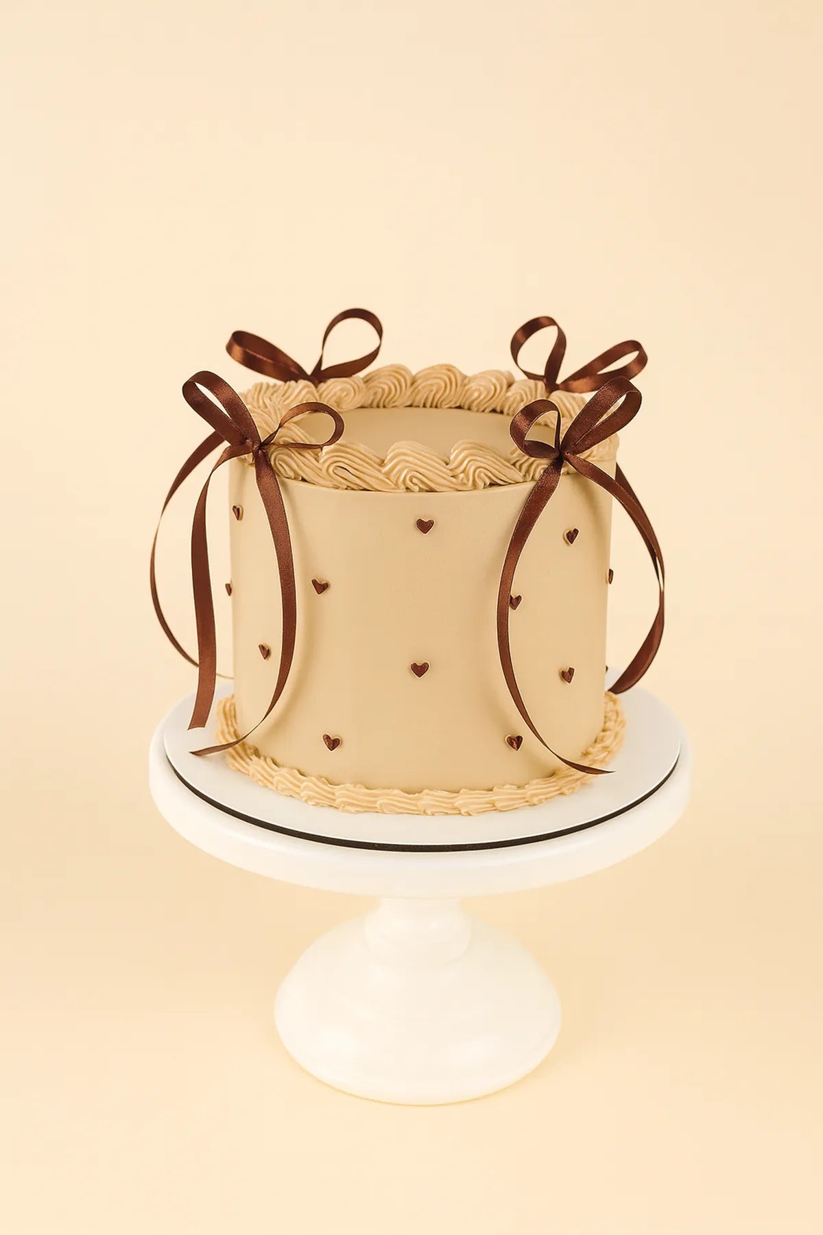 Luxury Cream Birthday Cake in Meerut-The Baking Kaur