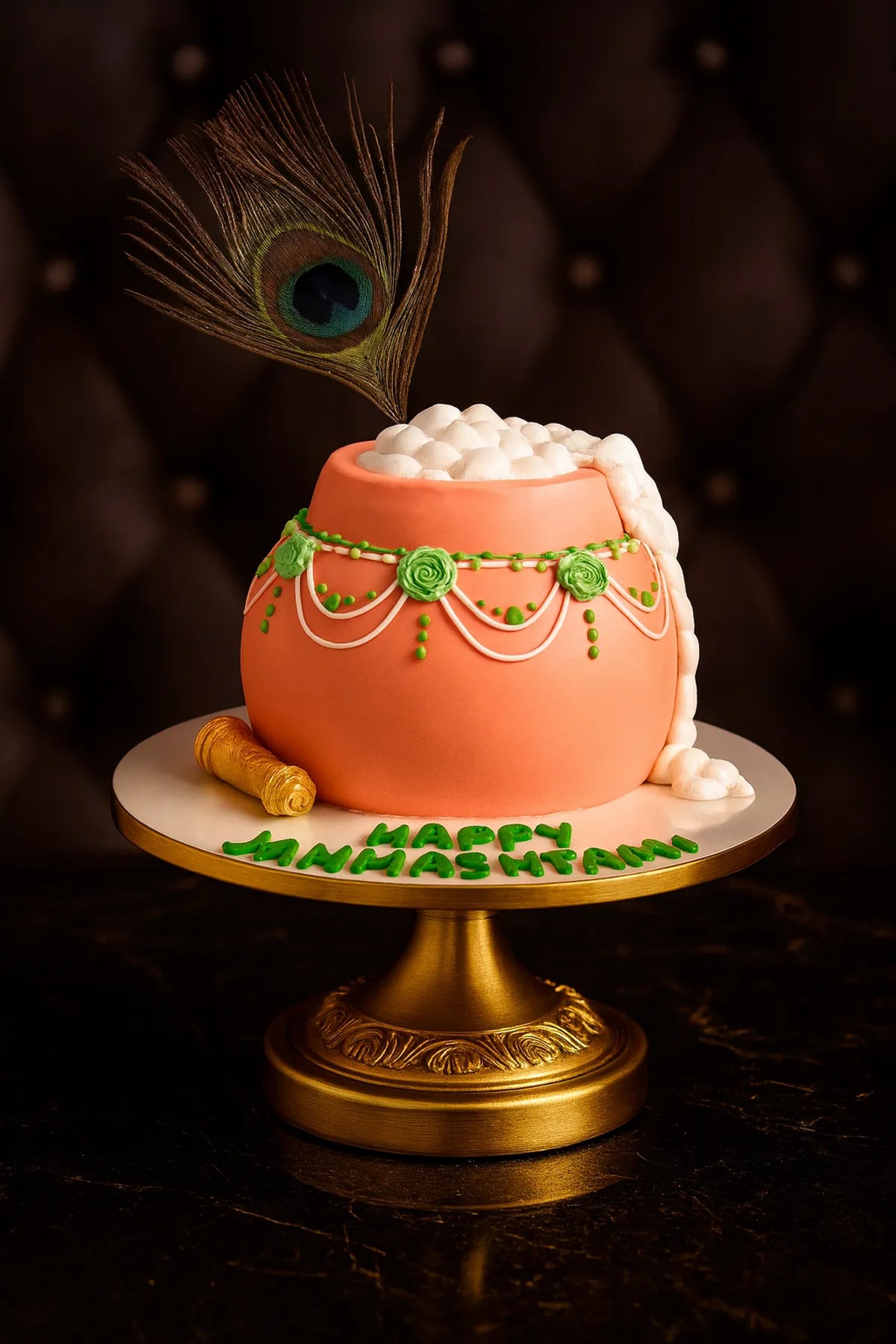 Matki Janmashtami Cake in Meerut-The Baking Kaur