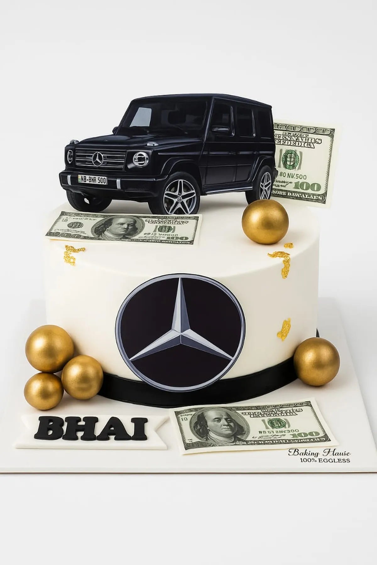 Mercedes Designer Cake in Meerut-The Baking Kaur