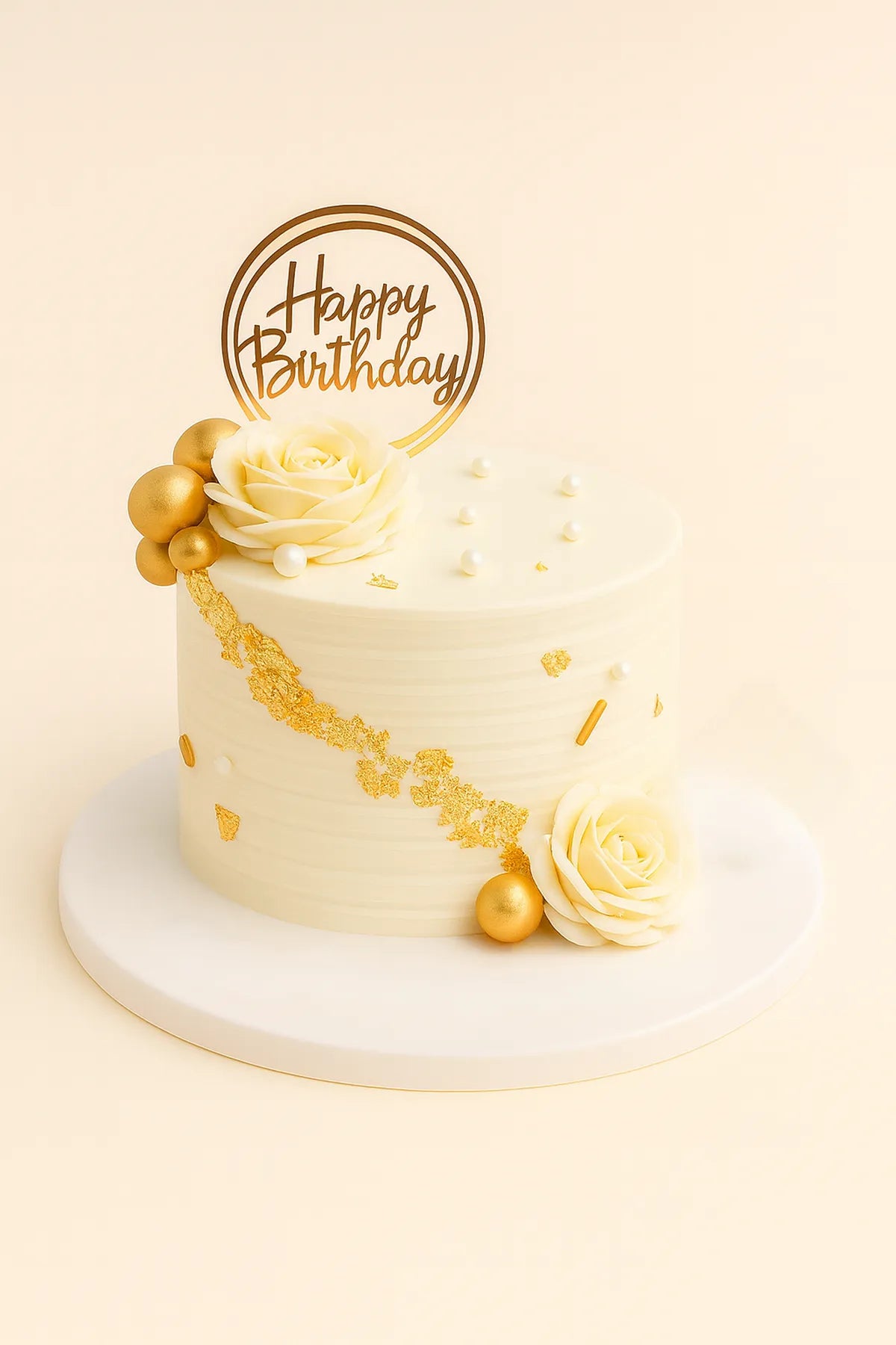 Modern Fault Line Cake in Meerut-The Baking Kaur