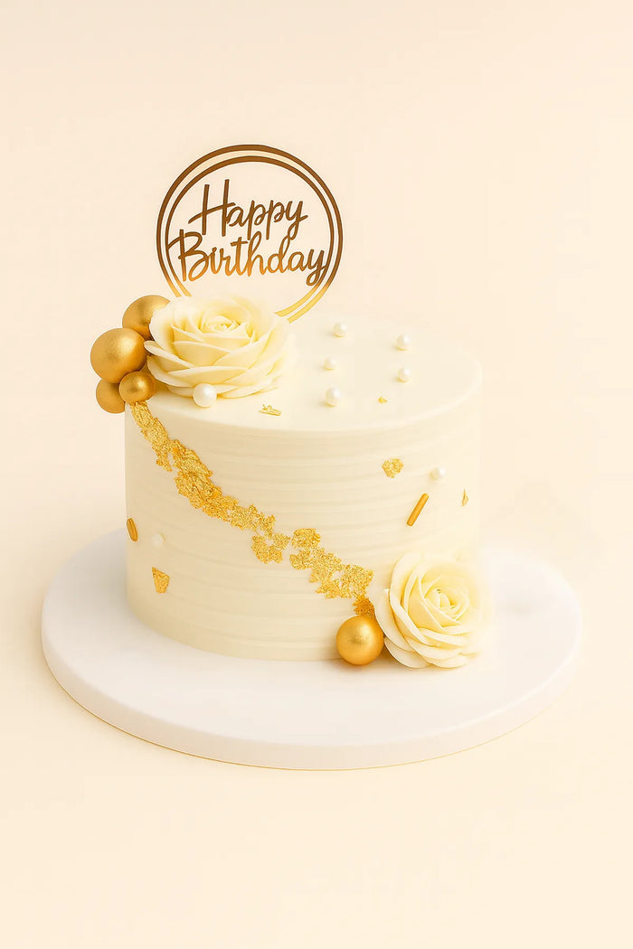 Modern Fault Line Cake