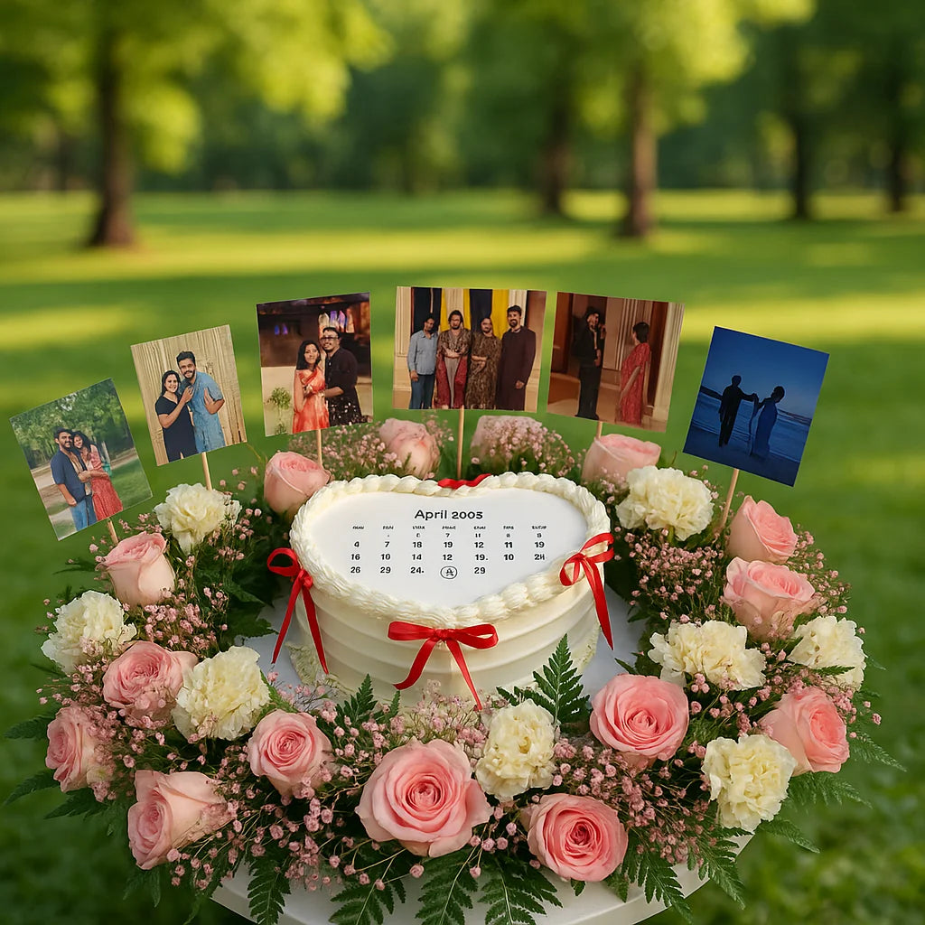 My Forever Person Anniversary Cake in Meerut-The Baking Kaur