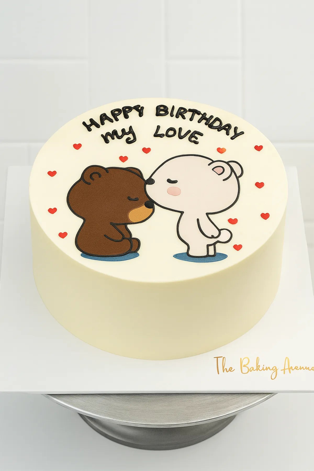 My Love Cartoon Cake in Meerut-The Baking Kaur