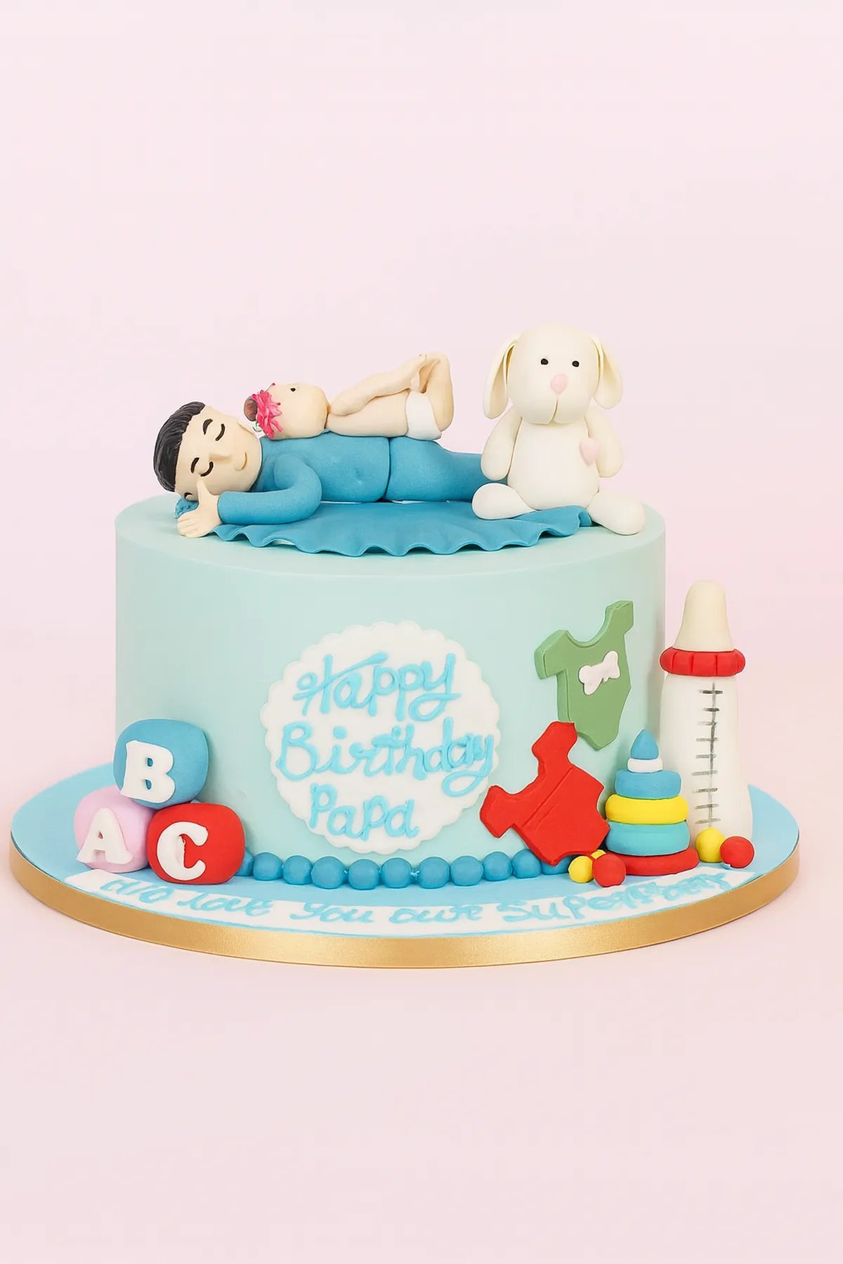 Papa Birthday Cake in Meerut-The Baking Kaur