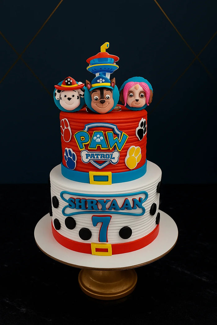 Paw Patrol Kids Birthday Cake