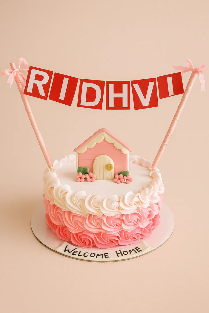 Personalized Photo Birthday Cake