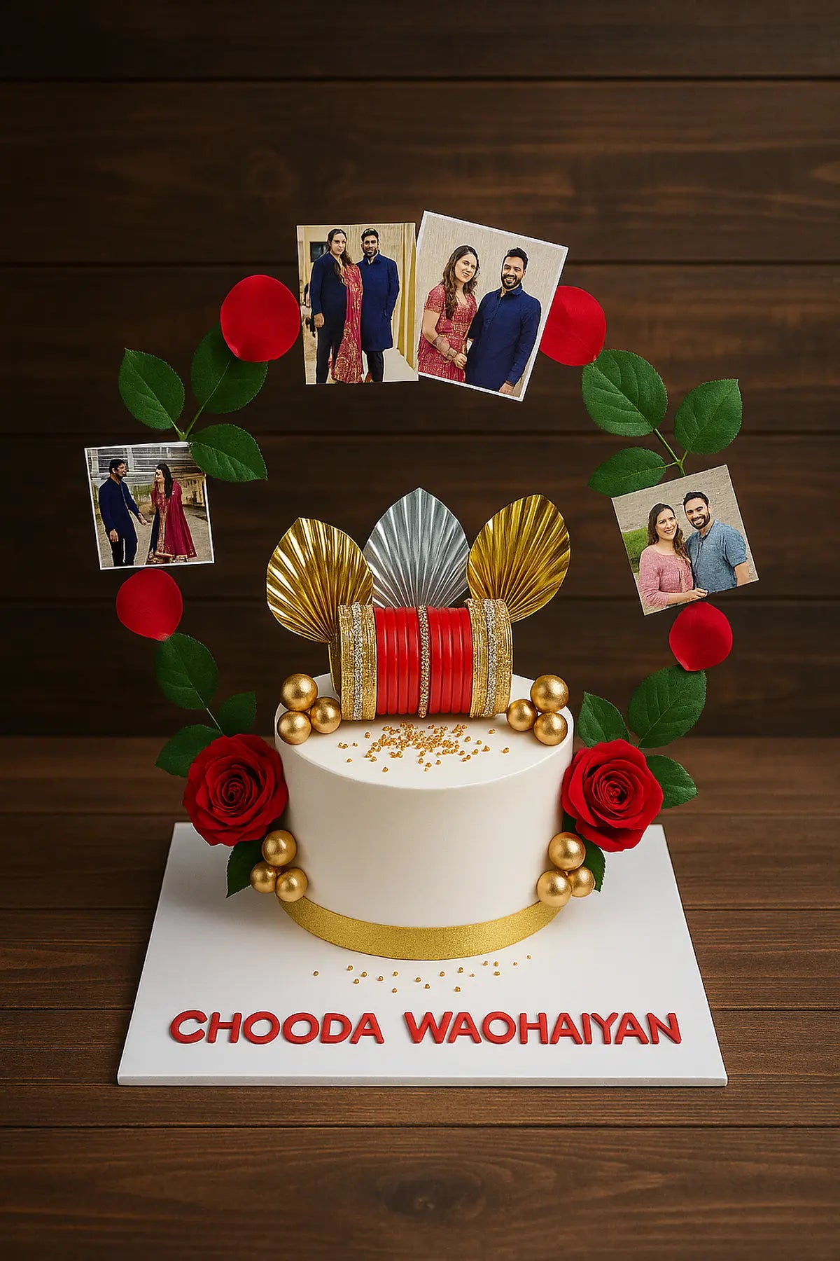 Personalized Photo Shop Cake in Meerut-The Baking Kaur