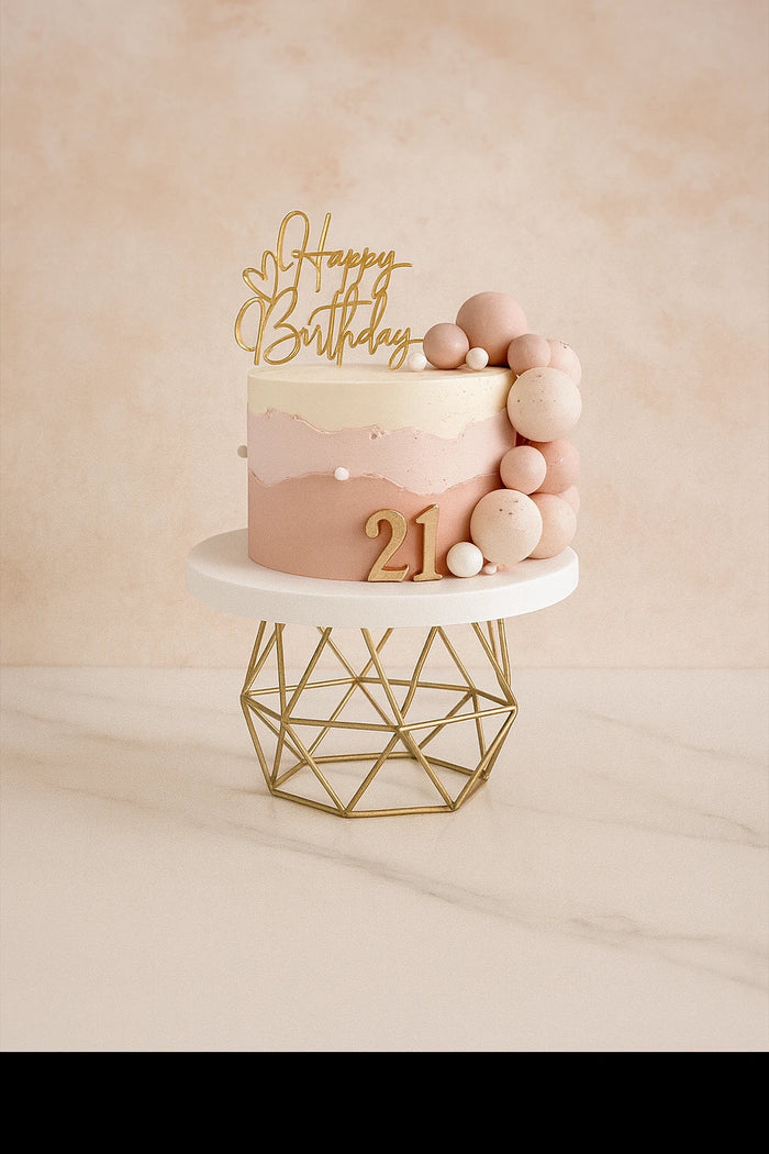 Prestige Glow Birthday Cake