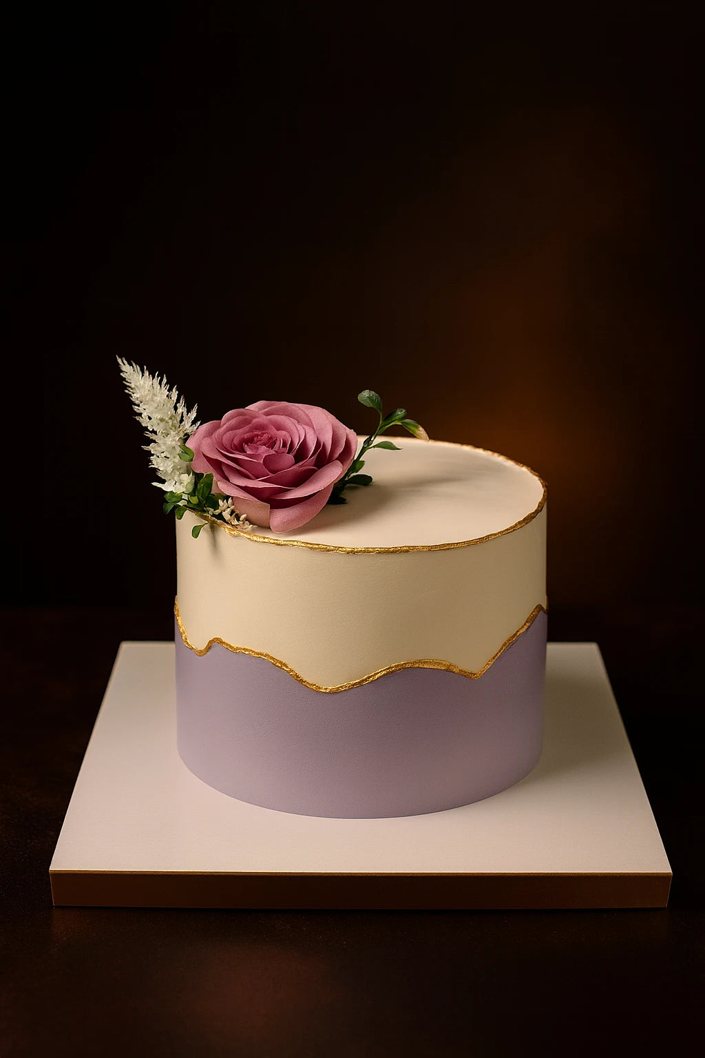 Pure Heart Birthday Cake