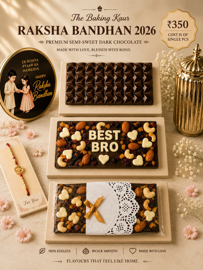 Raksha Bandhan Chocolate Bar – Best Bro | ₹350 Single Piece