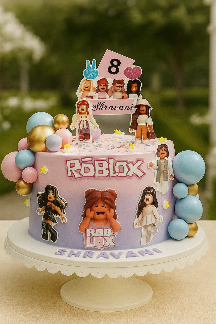 Roblox Character Theme Cake
