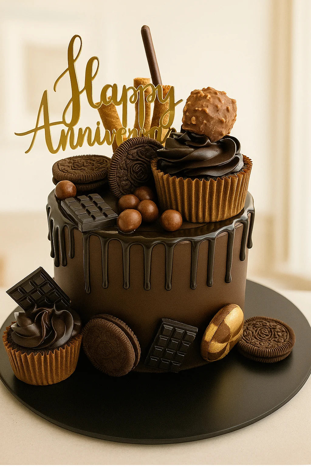 Romantic Jewel Birthday Cake