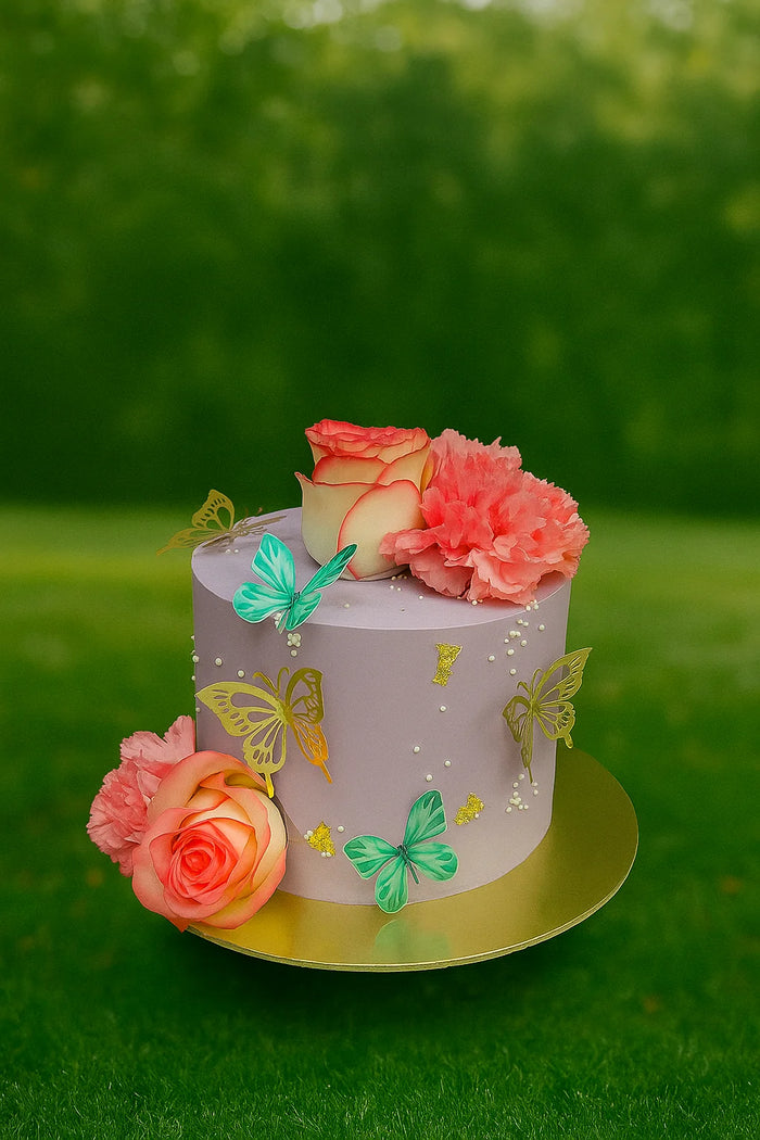 Romantic Unity Anniversary Cake