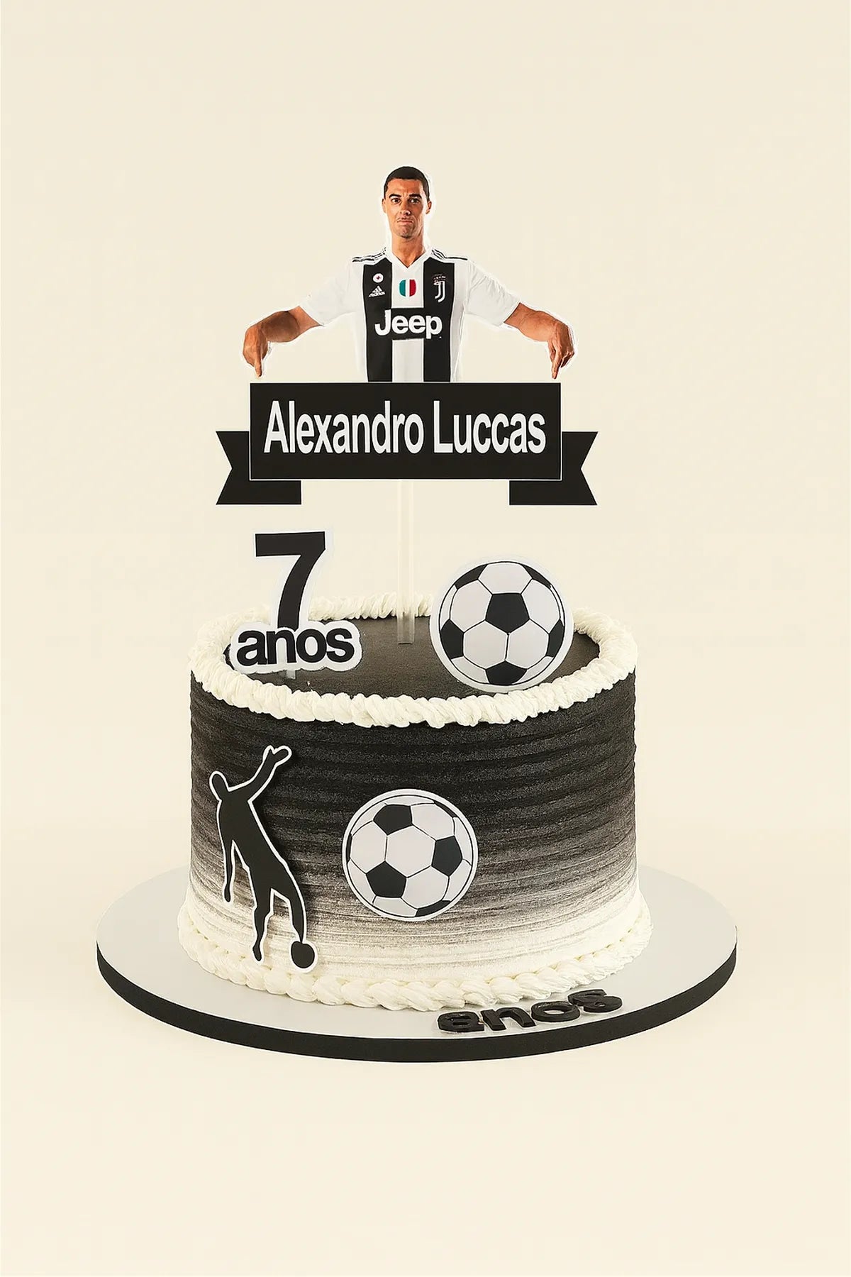 Ronaldo Football Designer Cake in Meerut-The Baking Kaur