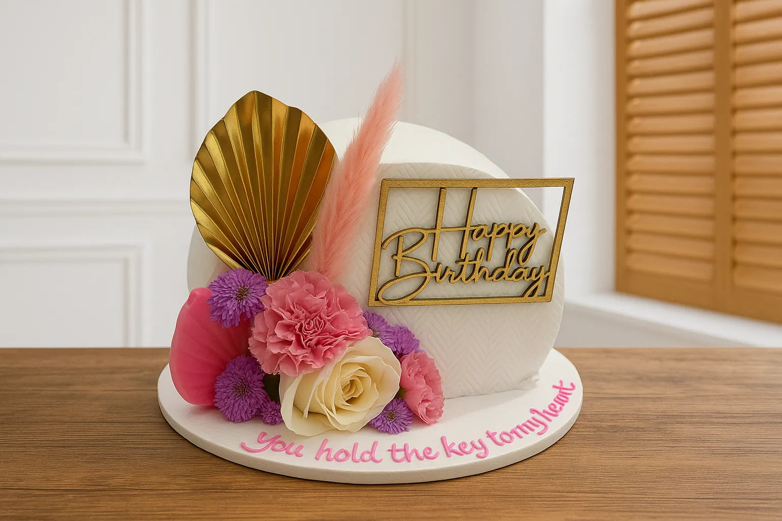 Royal Echo Birthday Cake