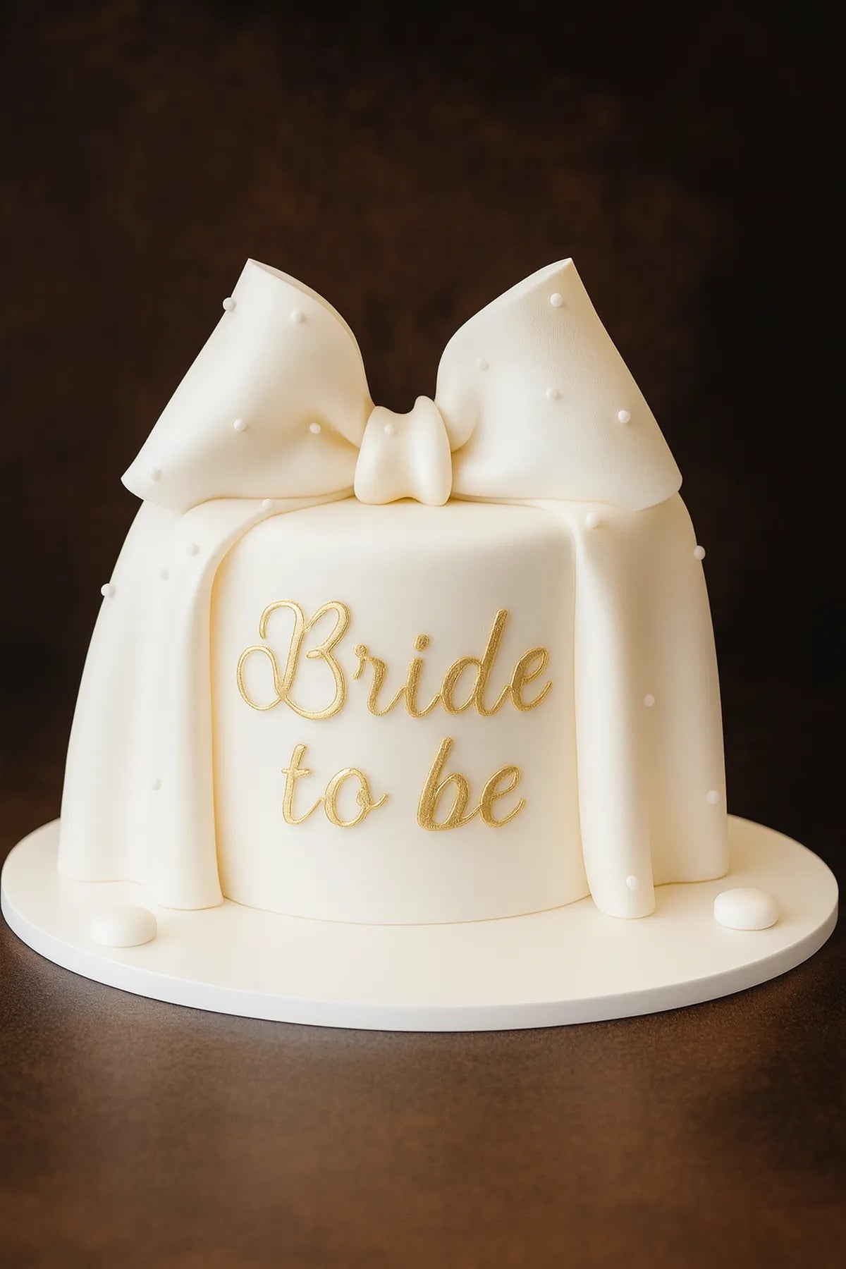 Simple Bride To Be Cake in Meerut-The Baking Kaur