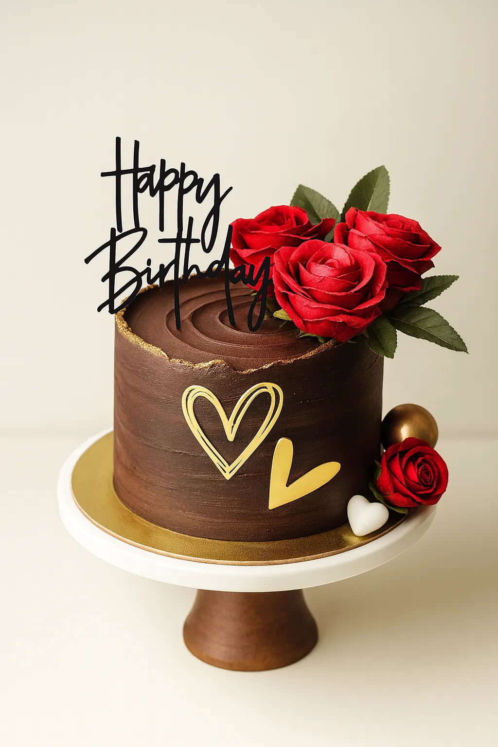 Soulful Birthday Celebration Cake