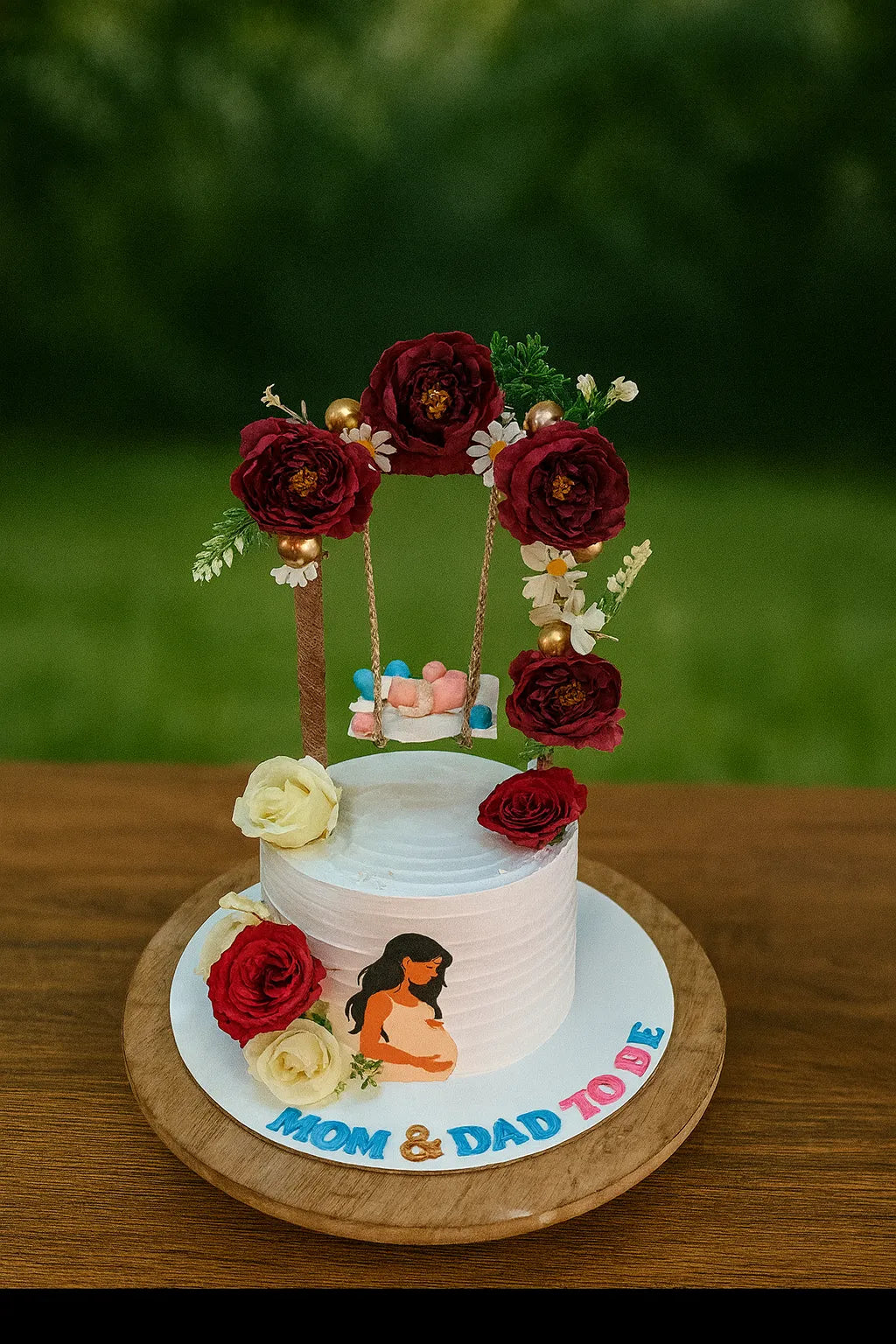 SoulSync Anniversary Cake in Meerut-The Baking Kaur