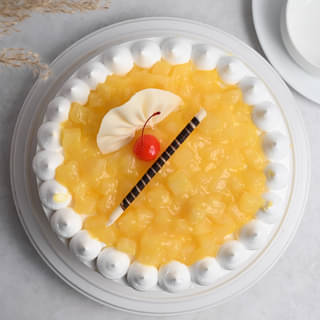 Whipped Cream Pineapple Cake