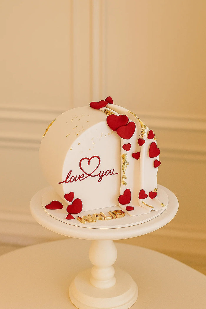 Stronger Together Anniversary Cake