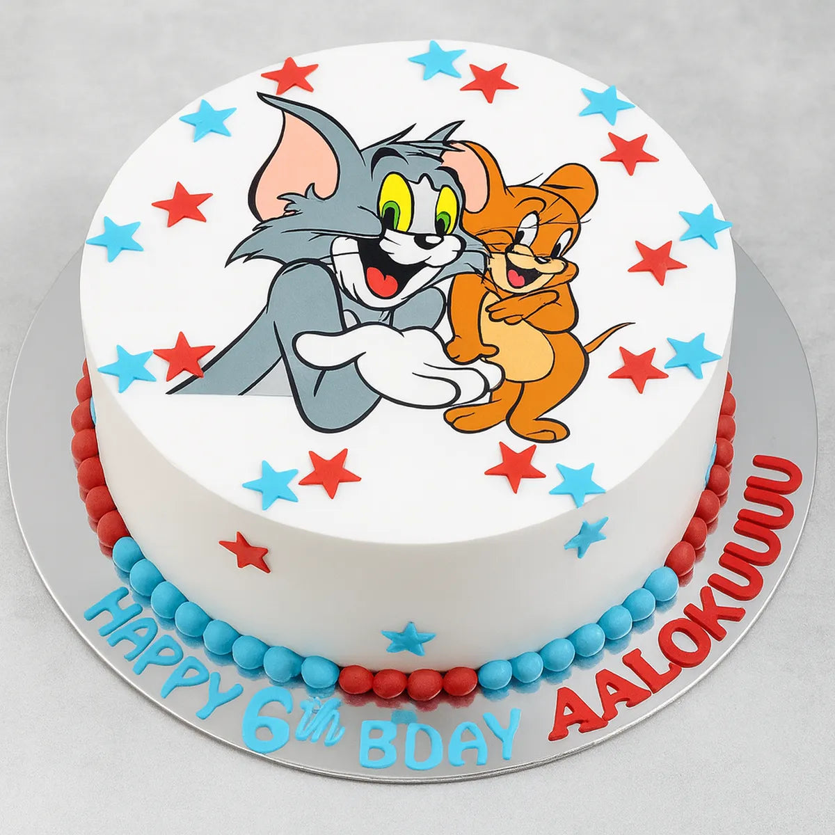 Tom Jerry Cartoon Cake in Meerut-The Baking Kaur