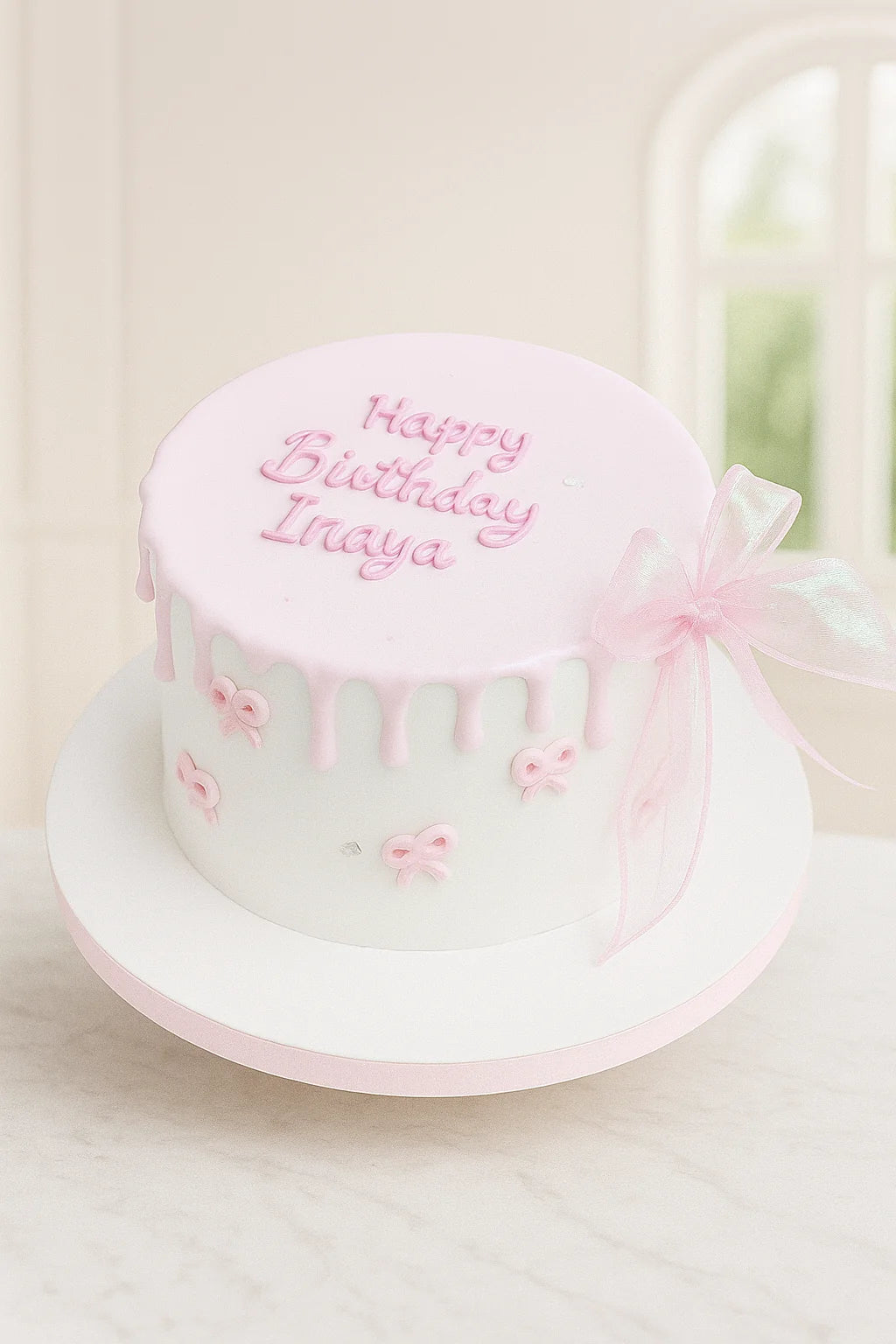 Two Souls Anniversary Cake in Meerut-The Baking Kaur