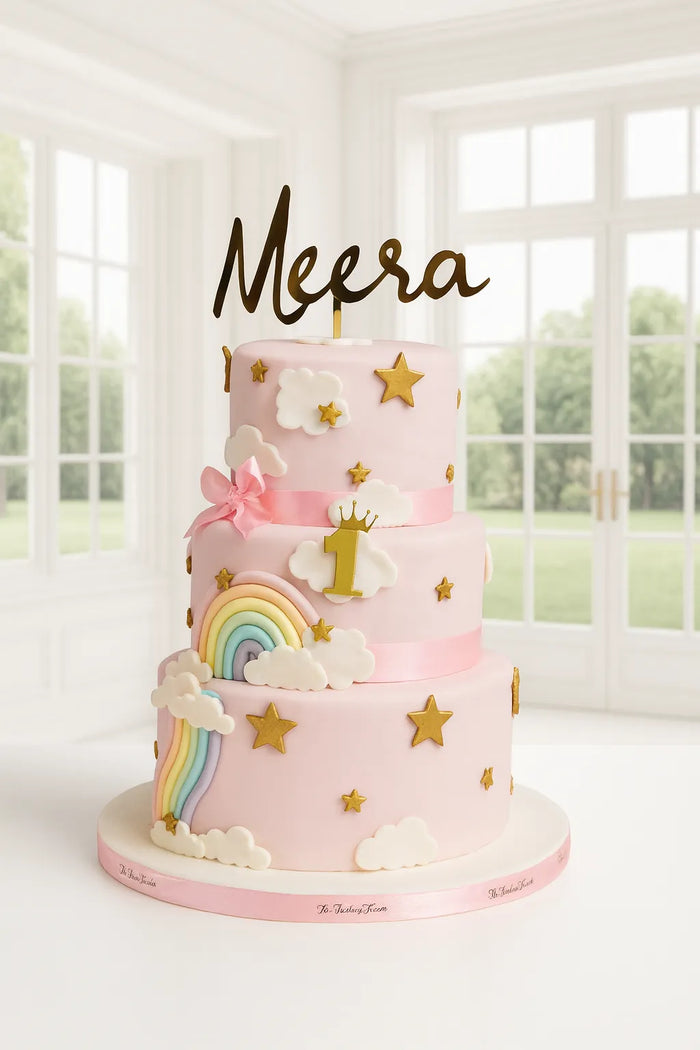 Unicorn Fantasy Birthday Cake