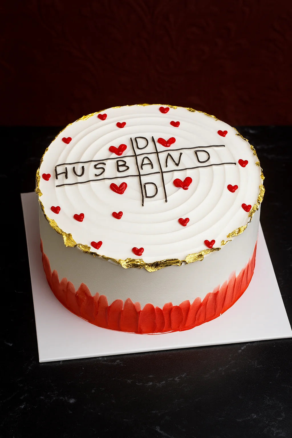 Velvet Shine Birthday Cake