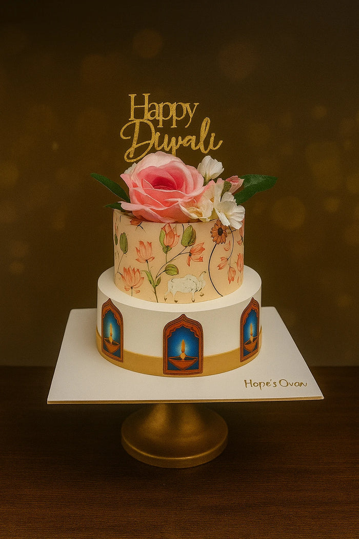 Vintage Romance Anniversary Cake
