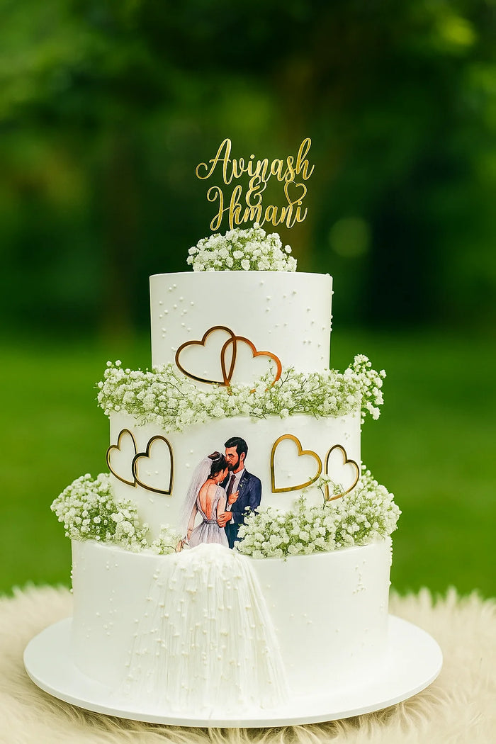 White Wedding Cake