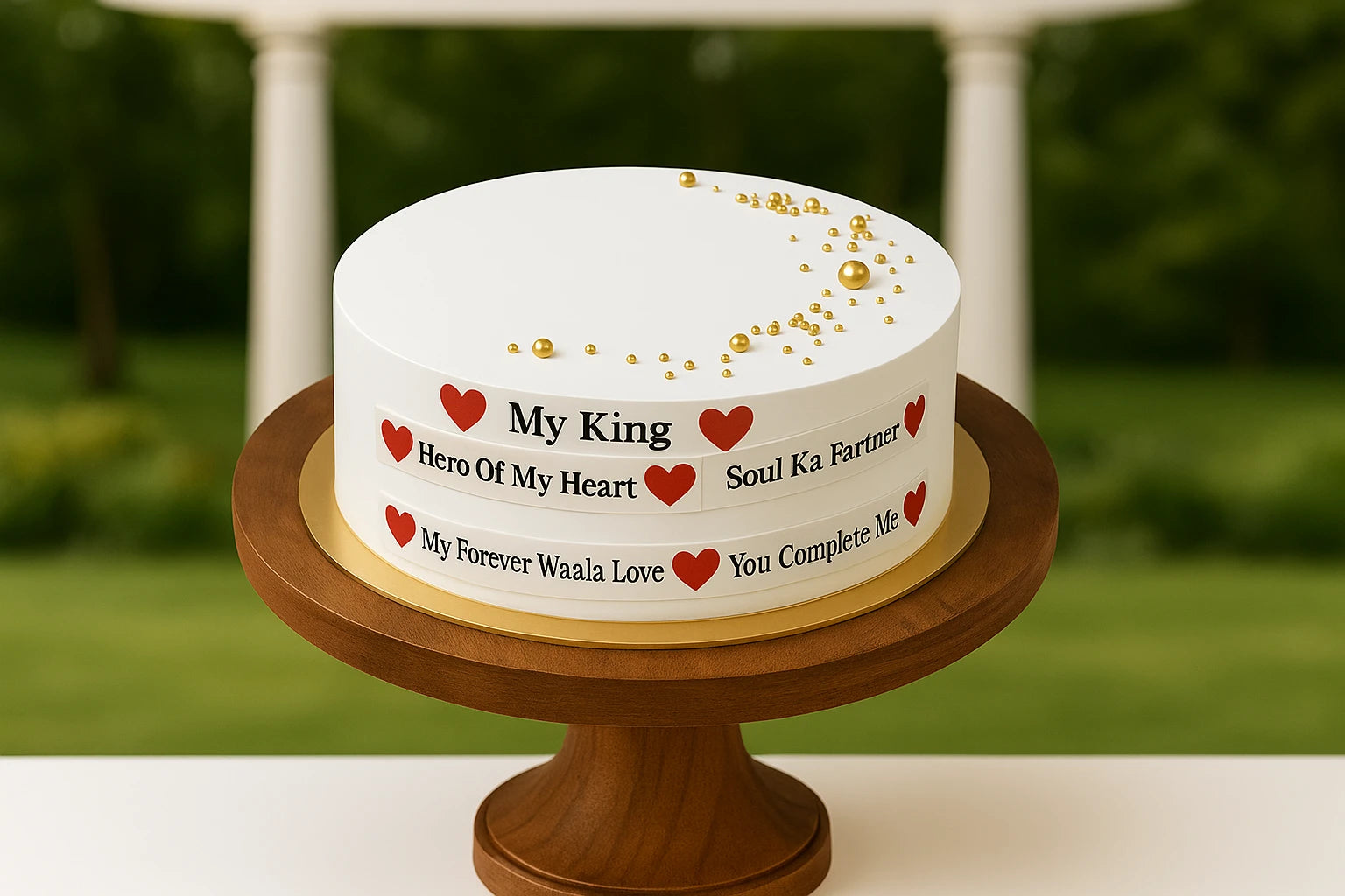 Zenith Shine Birthday Cake